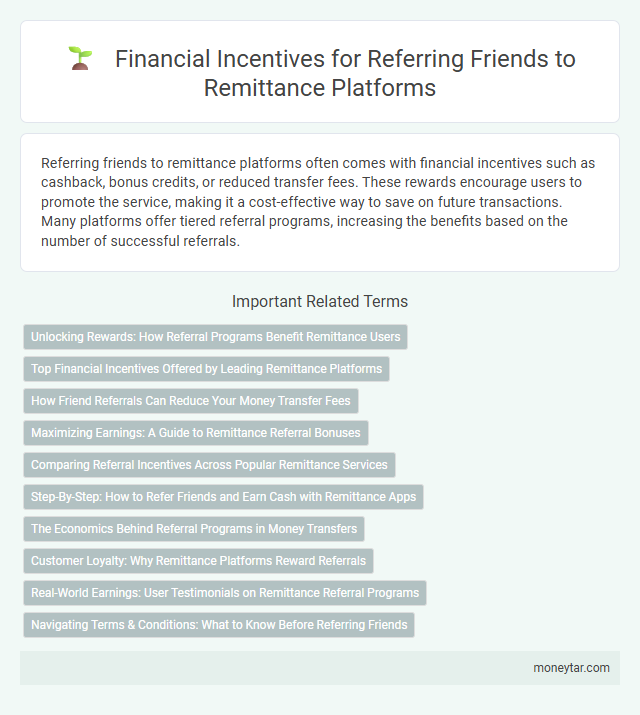 Financial Incentives for Referring Friends to Remittance Platforms