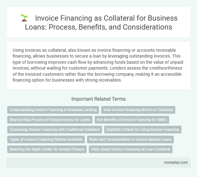 Invoice Financing as Collateral for Business Loans: Process, Benefits, and Considerations