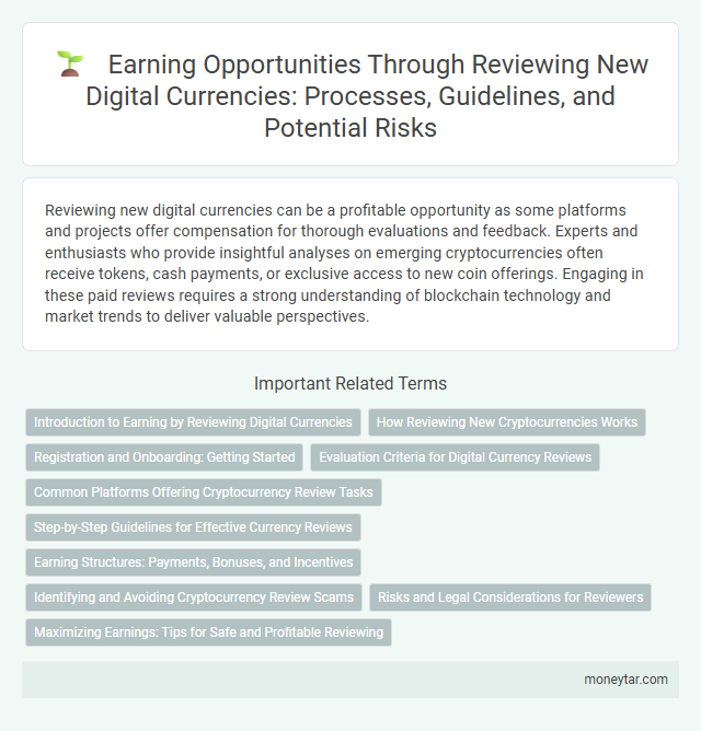Earning Opportunities Through Reviewing New Digital Currencies: Processes, Guidelines, and Potential Risks