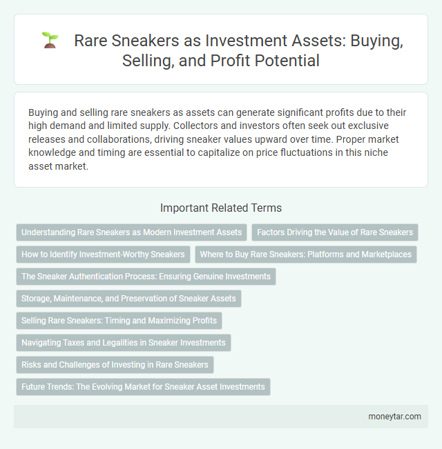 Rare Sneakers as Investment Assets: Buying, Selling, and Profit Potential