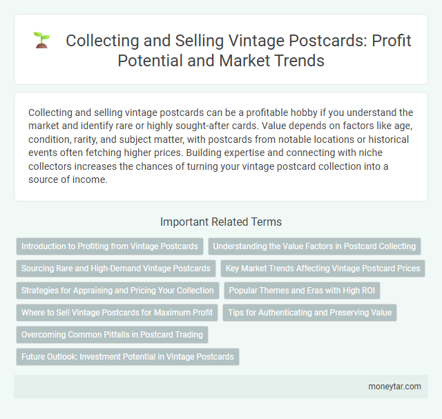 Collecting and Selling Vintage Postcards: Profit Potential and Market Trends