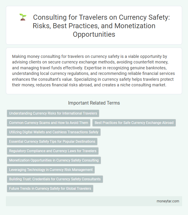 Consulting for Travelers on Currency Safety: Risks, Best Practices, and Monetization Opportunities