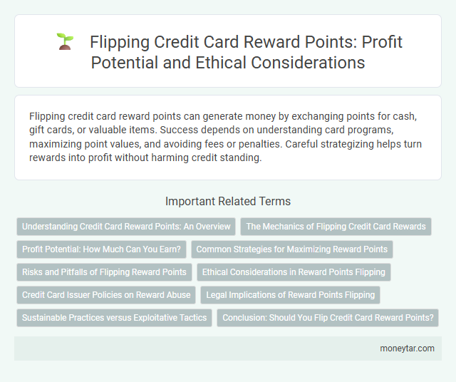 Flipping Credit Card Reward Points: Profit Potential and Ethical Considerations