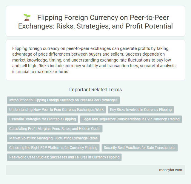 Flipping Foreign Currency on Peer-to-Peer Exchanges: Risks, Strategies, and Profit Potential