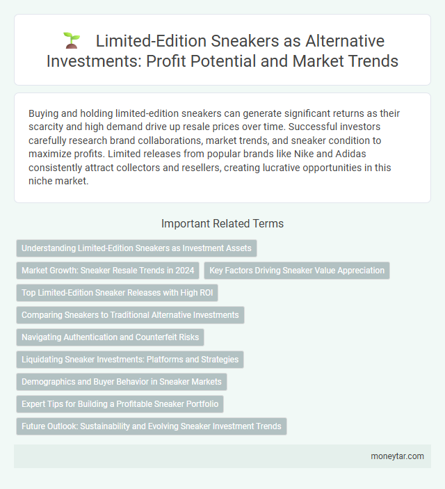 Limited-Edition Sneakers as Alternative Investments: Profit Potential and Market Trends