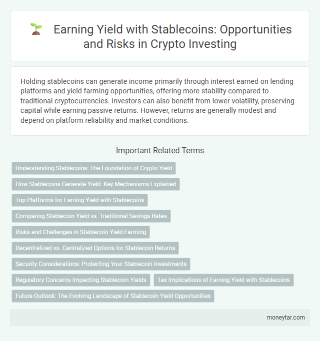 Earning Yield with Stablecoins: Opportunities and Risks in Crypto Investing