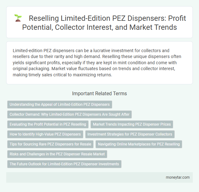 Reselling Limited-Edition PEZ Dispensers: Profit Potential, Collector Interest, and Market Trends