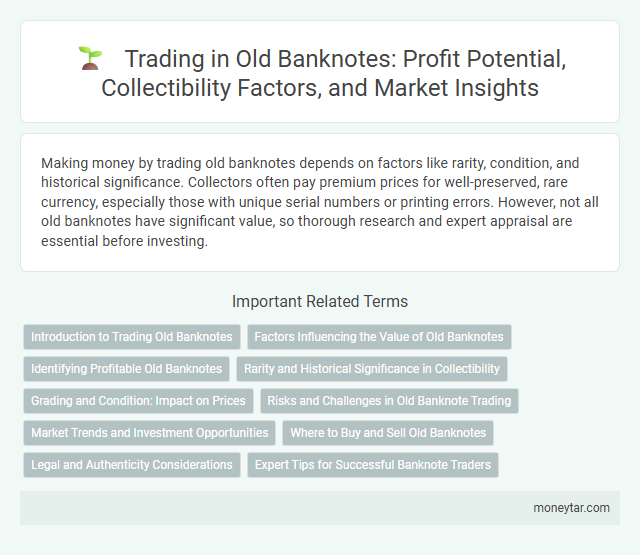 Trading in Old Banknotes: Profit Potential, Collectibility Factors, and Market Insights