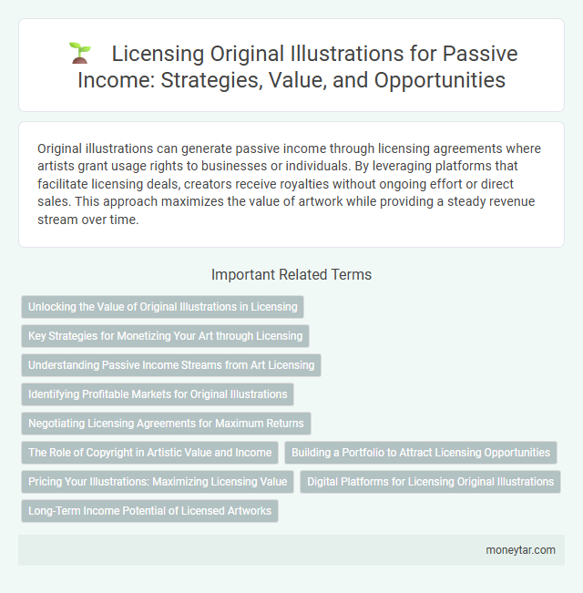 Licensing Original Illustrations for Passive Income: Strategies, Value, and Opportunities