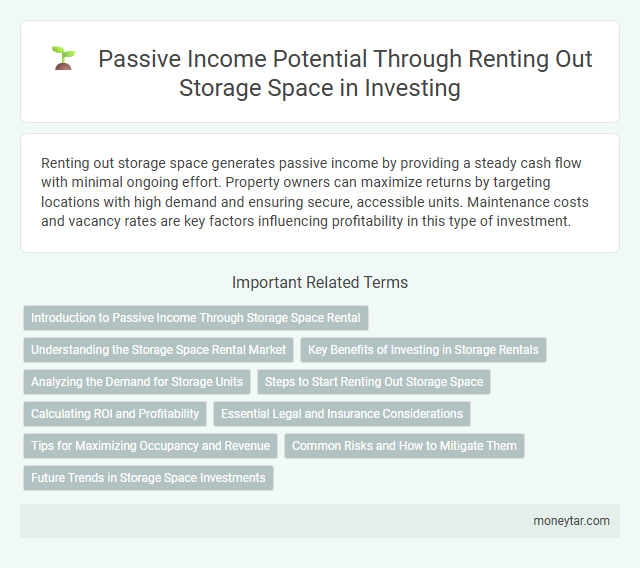 Passive Income Potential Through Renting Out Storage Space in Investing