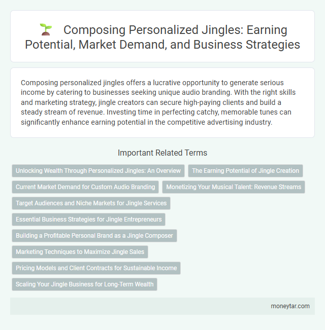 Composing Personalized Jingles: Earning Potential, Market Demand, and Business Strategies