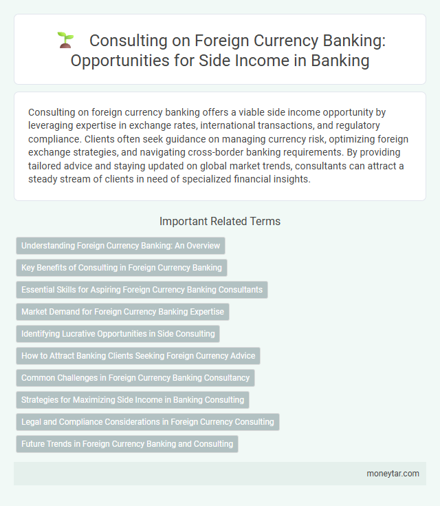 Consulting on Foreign Currency Banking: Opportunities for Side Income in Banking