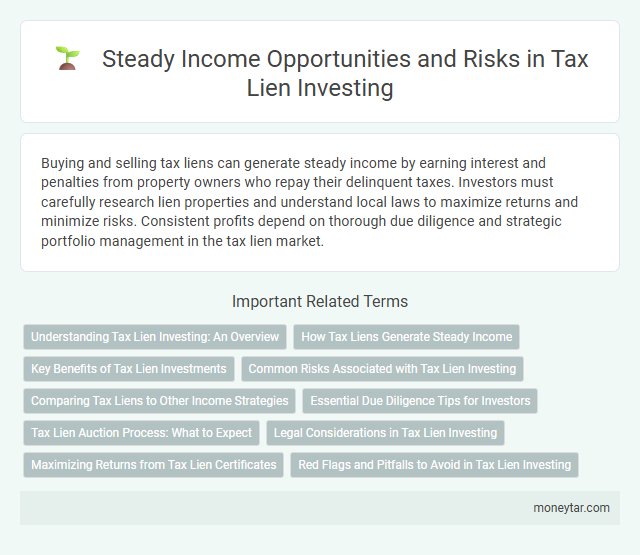 Steady Income Opportunities and Risks in Tax Lien Investing