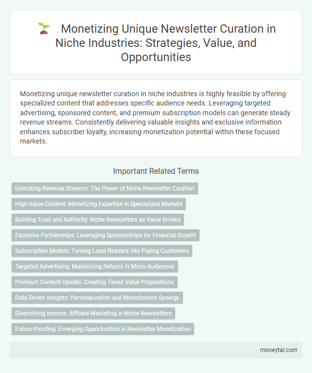 Monetizing Unique Newsletter Curation in Niche Industries: Strategies, Value, and Opportunities