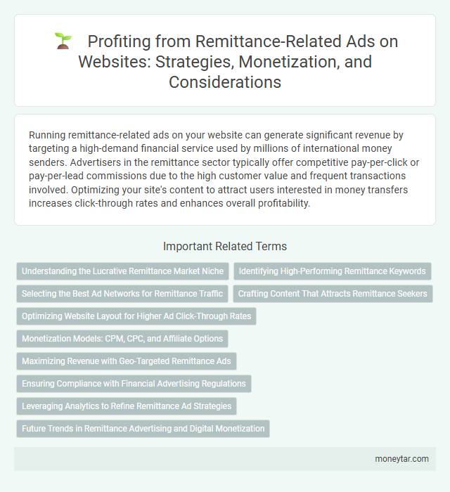 Profiting from Remittance-Related Ads on Websites: Strategies, Monetization, and Considerations