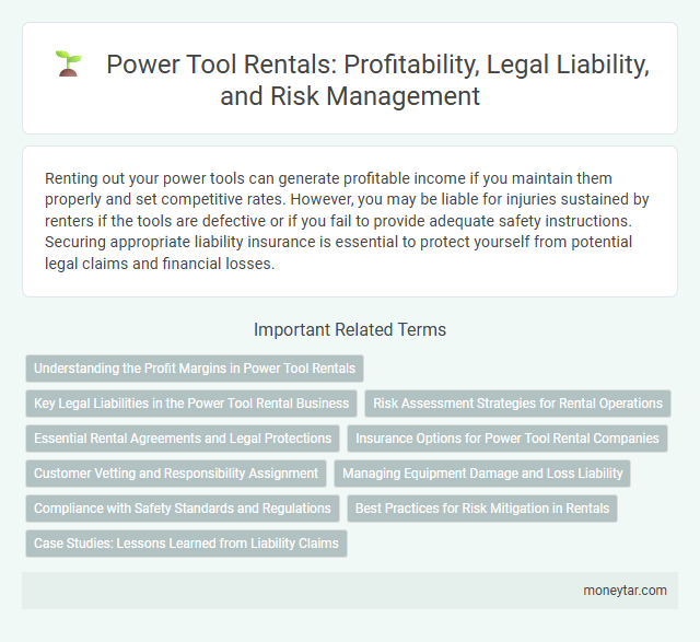 Power Tool Rentals: Profitability, Legal Liability, and Risk Management