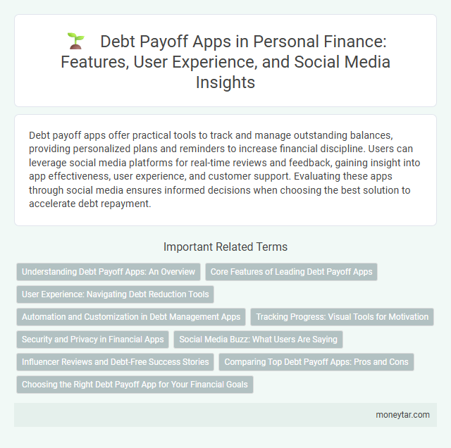 Debt Payoff Apps in Personal Finance: Features, User Experience, and Social Media Insights