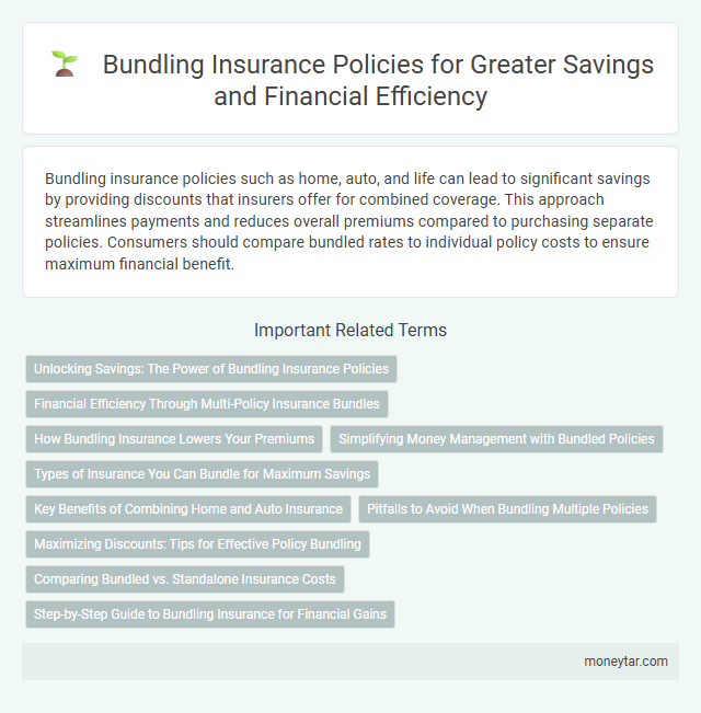 Bundling Insurance Policies for Greater Savings and Financial Efficiency