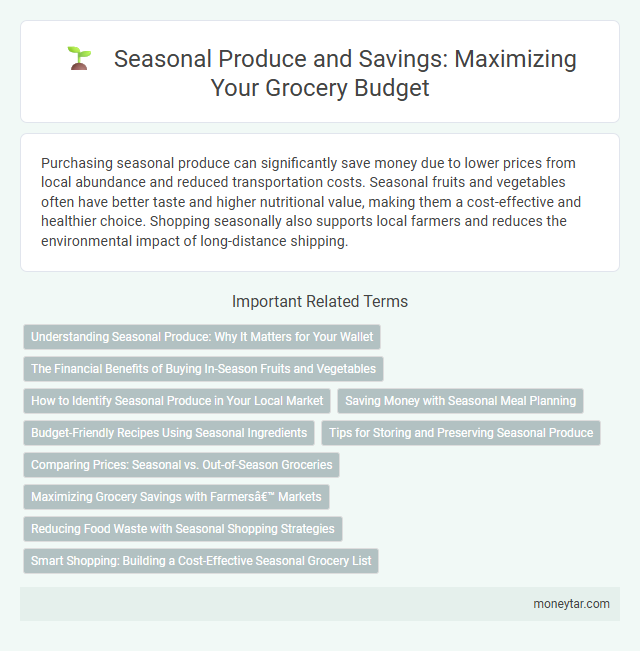 Seasonal Produce and Savings: Maximizing Your Grocery Budget
