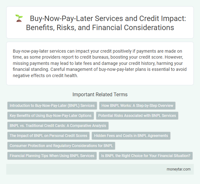 Buy-Now-Pay-Later Services and Credit Impact: Benefits, Risks, and Financial Considerations