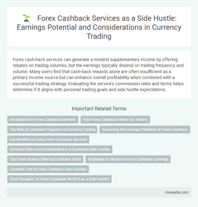 Forex Cashback Services as a Side Hustle: Earnings Potential and Considerations in Currency Trading