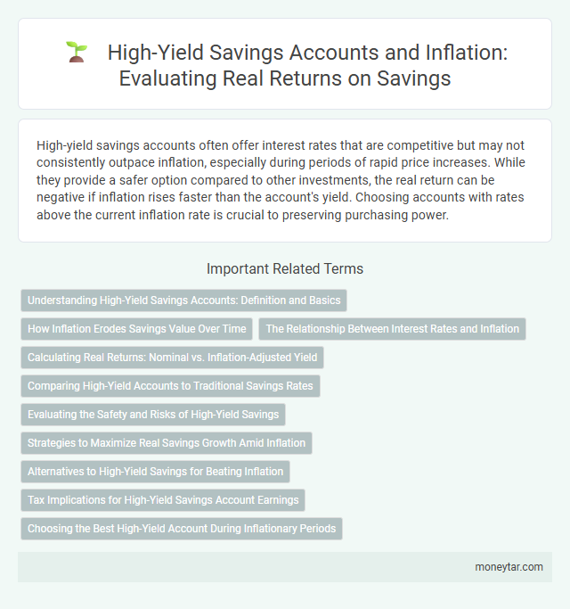 High-Yield Savings Accounts and Inflation: Evaluating Real Returns on Savings