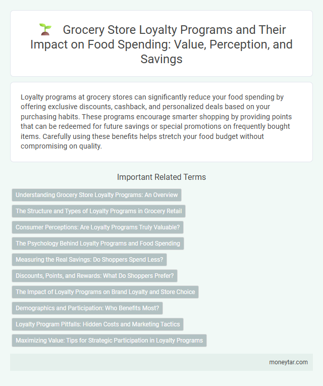 Grocery Store Loyalty Programs and Their Impact on Food Spending: Value, Perception, and Savings