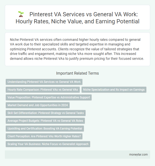 Pinterest VA Services vs General VA Work: Hourly Rates, Niche Value, and Earning Potential