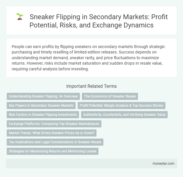 Sneaker Flipping in Secondary Markets: Profit Potential, Risks, and Exchange Dynamics