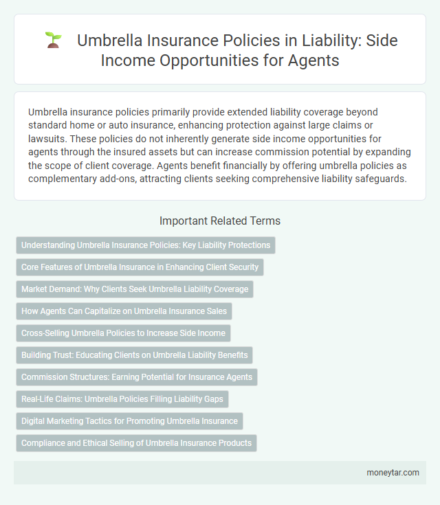 Umbrella Insurance Policies in Liability: Side Income Opportunities for Agents