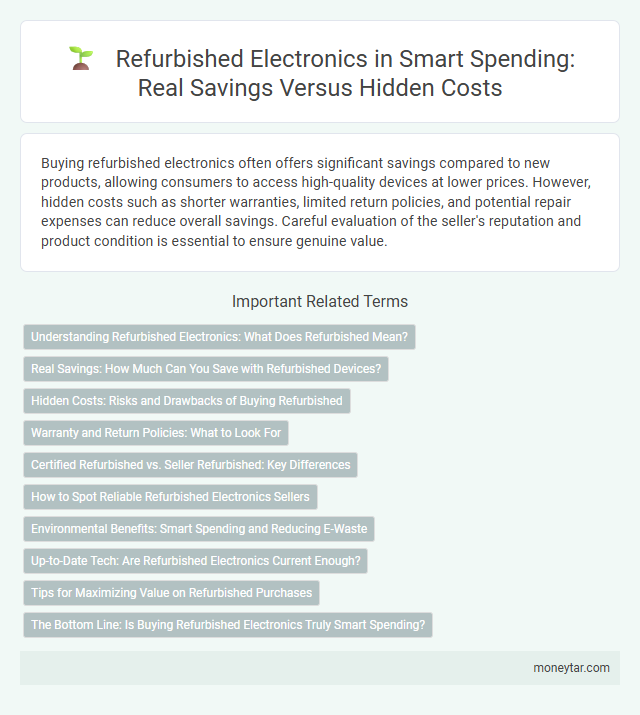 Refurbished Electronics in Smart Spending: Real Savings Versus Hidden Costs