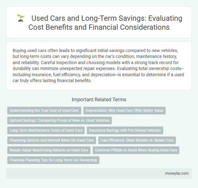 Used Cars and Long-Term Savings: Evaluating Cost Benefits and Financial Considerations