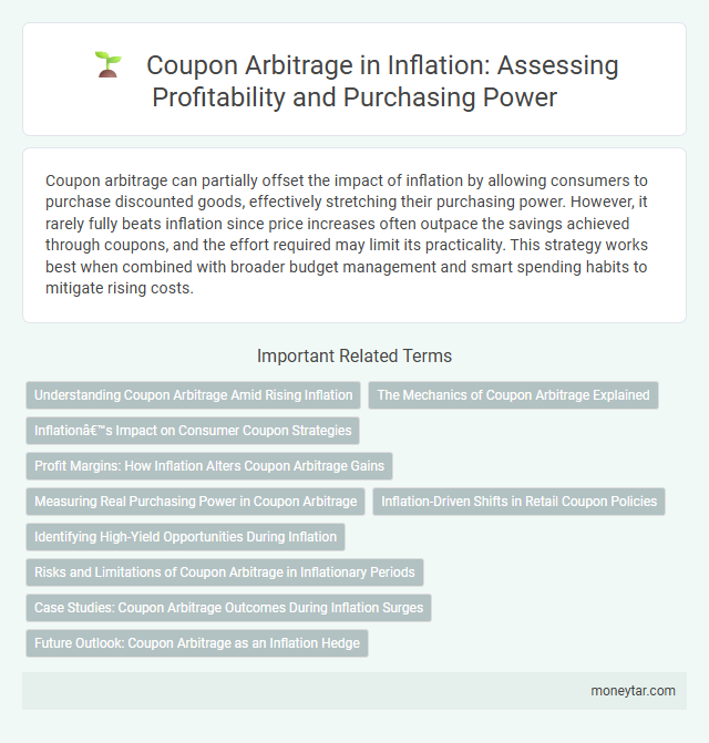 Coupon Arbitrage in Inflation: Assessing Profitability and Purchasing Power