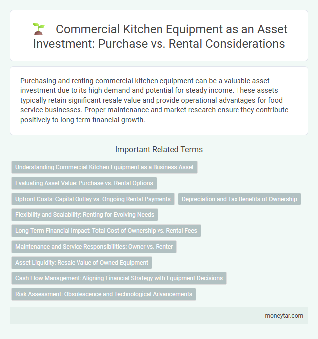 Commercial Kitchen Equipment as an Asset Investment: Purchase vs. Rental Considerations