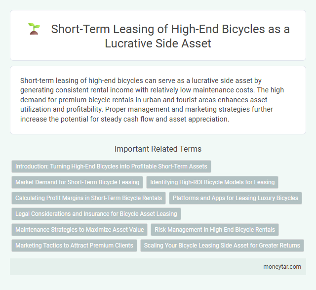 Short-Term Leasing of High-End Bicycles as a Lucrative Side Asset