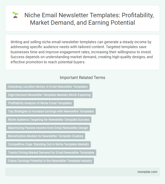 Niche Email Newsletter Templates: Profitability, Market Demand, and Earning Potential