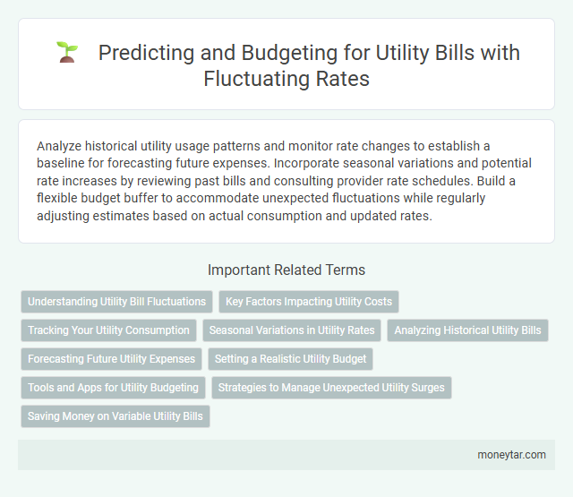 Predicting and Budgeting for Utility Bills with Fluctuating Rates