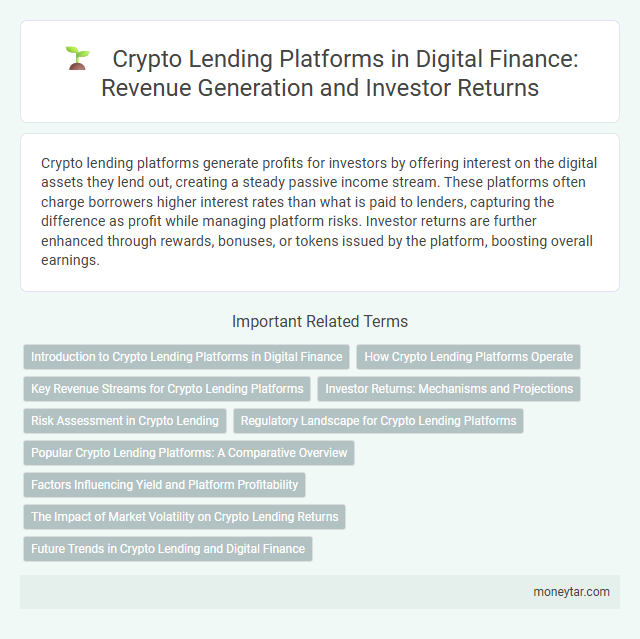 Crypto Lending Platforms in Digital Finance: Revenue Generation and Investor Returns