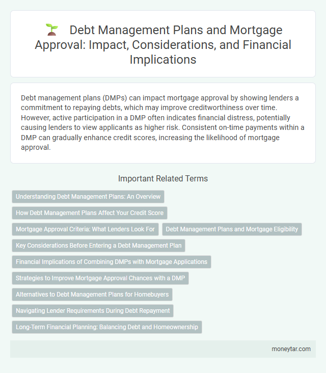Debt Management Plans and Mortgage Approval: Impact, Considerations, and Financial Implications