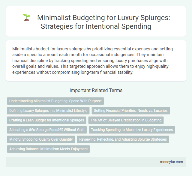 Minimalist Budgeting for Luxury Splurges: Strategies for Intentional Spending
