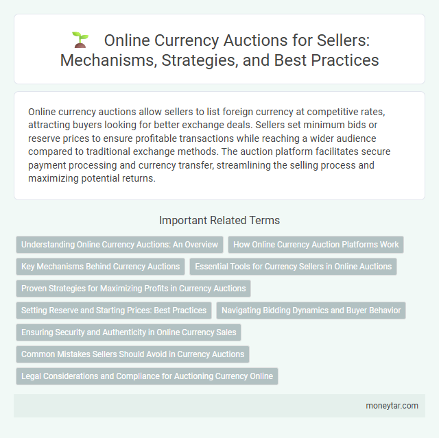 Online Currency Auctions for Sellers: Mechanisms, Strategies, and Best Practices