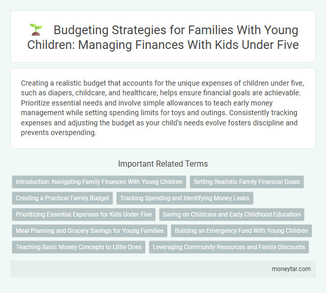 Budgeting Strategies for Families With Young Children: Managing Finances With Kids Under Five