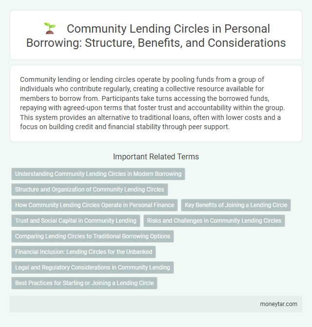 Community Lending Circles in Personal Borrowing: Structure, Benefits, and Considerations