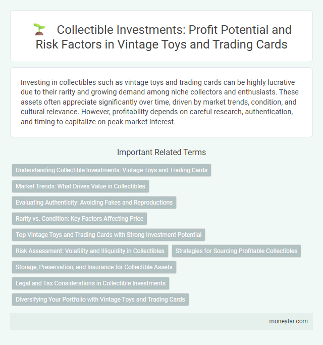 Collectible Investments: Profit Potential and Risk Factors in Vintage Toys and Trading Cards