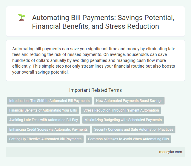 Automating Bill Payments: Savings Potential, Financial Benefits, and Stress Reduction