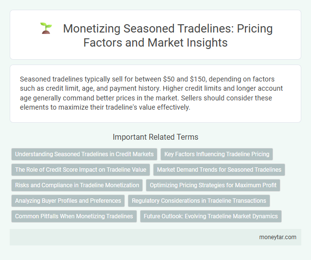 Monetizing Seasoned Tradelines: Pricing Factors and Market Insights