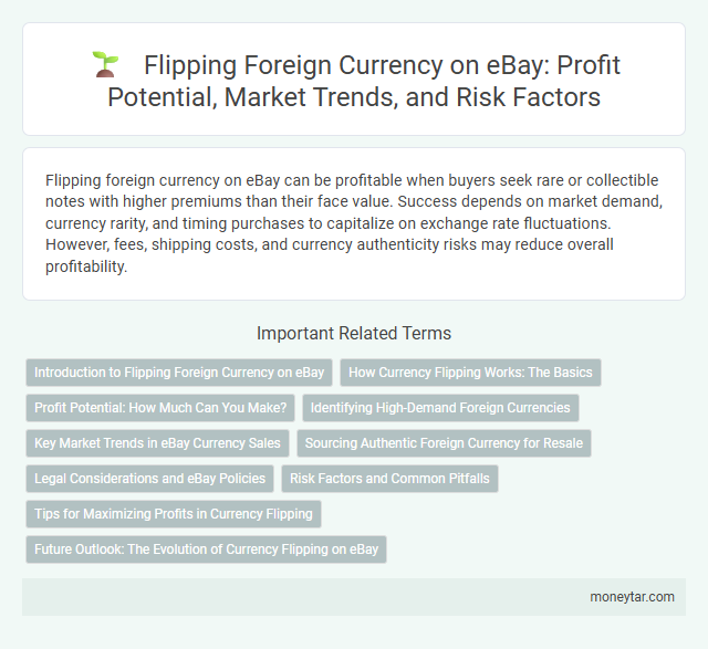 Flipping Foreign Currency on eBay: Profit Potential, Market Trends, and Risk Factors