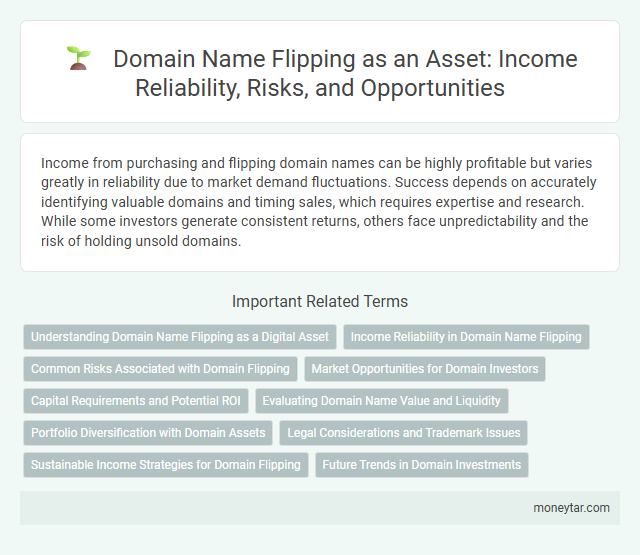 Domain Name Flipping as an Asset: Income Reliability, Risks, and Opportunities