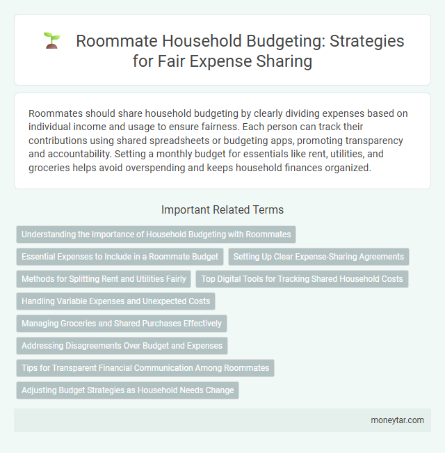 Roommate Household Budgeting: Strategies for Fair Expense Sharing