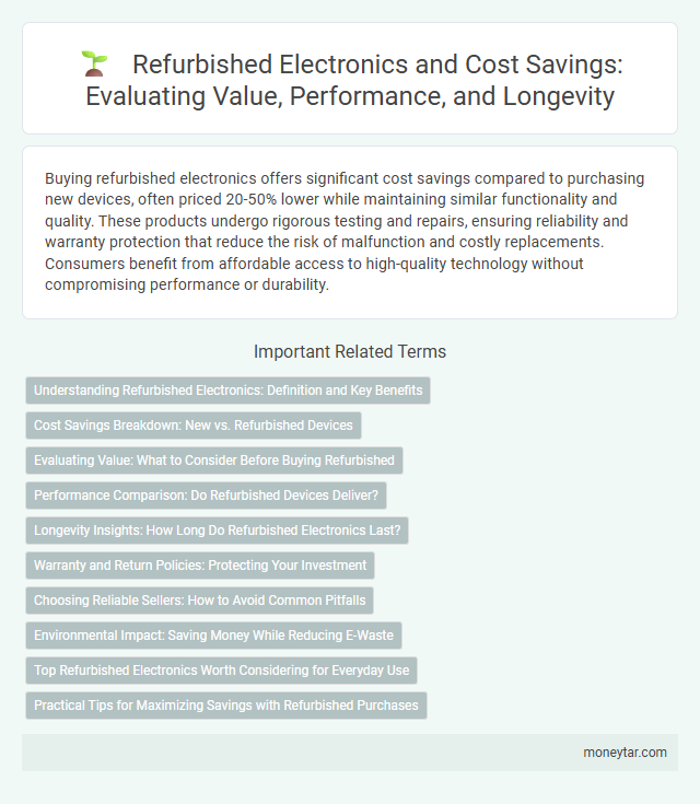 Refurbished Electronics and Cost Savings: Evaluating Value, Performance, and Longevity